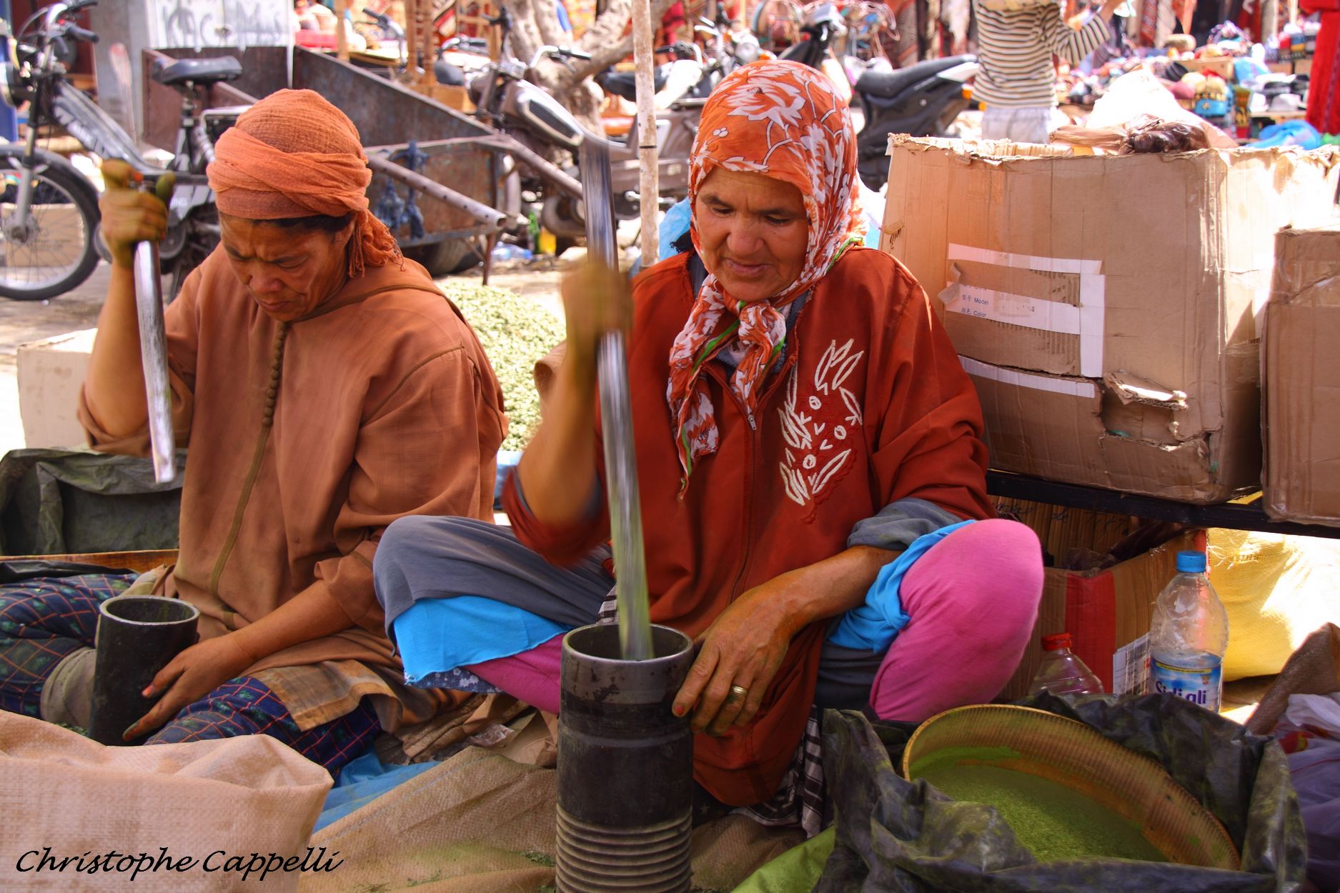 Market at Bab Ftouh square